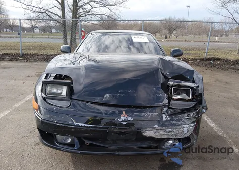 1991 Mitsubishi 3000 Gt Sl из США, поврежденный, VIN JA3XD64B5MY013463